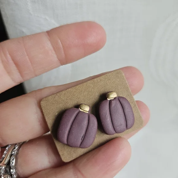 Fall Bundle Polymer Clay Earrings - Picture 5 of 16